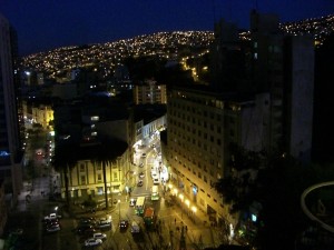 Valparaiso at night